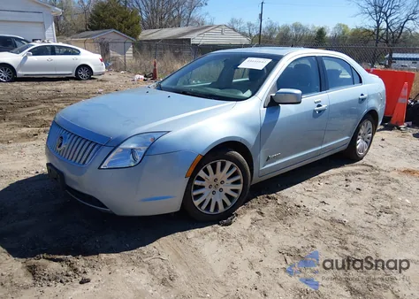 2010 Mercury Milan Hybrid from USA, damaged, VIN 3MEDM0L31AR610727